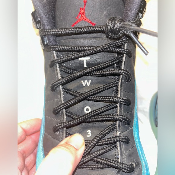 NIKE jordan 12 retro gama blue high top shoes size 10.5 men - Picture 4 of 13